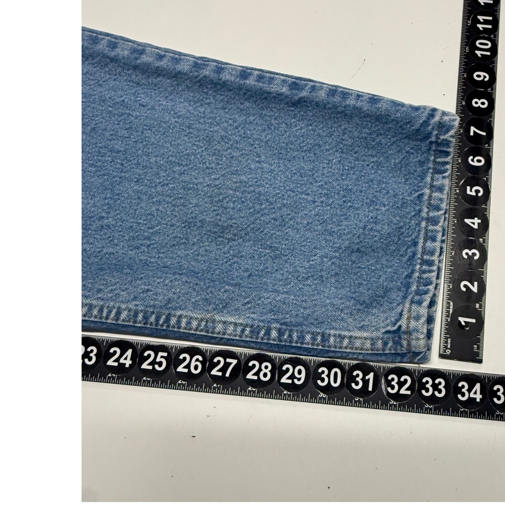 Carhartt Jeans Mens Measures 40X32 Tag 42x32 Blue Relaxed Heavyweight Stonewash - Picture 4 of 6